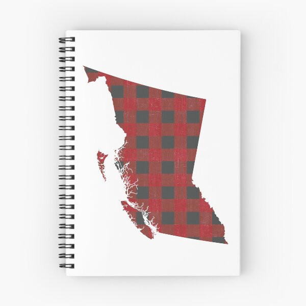 Item preview, British Columbia Plaid in Red designed and sold by Maren Misner.