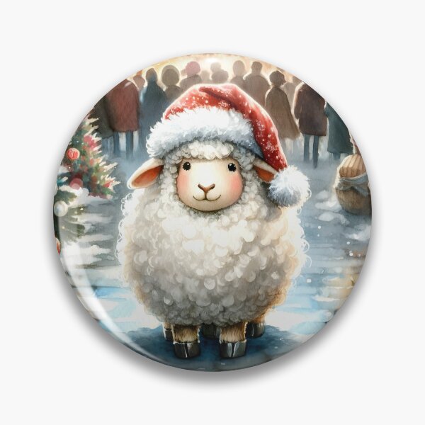 Item preview, Christmas Sheep designed and sold by Truck Stop One.
