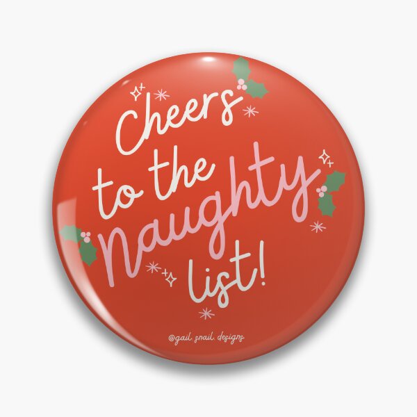 Item preview, Cheers to the naughty list designed and sold by gail-snail.