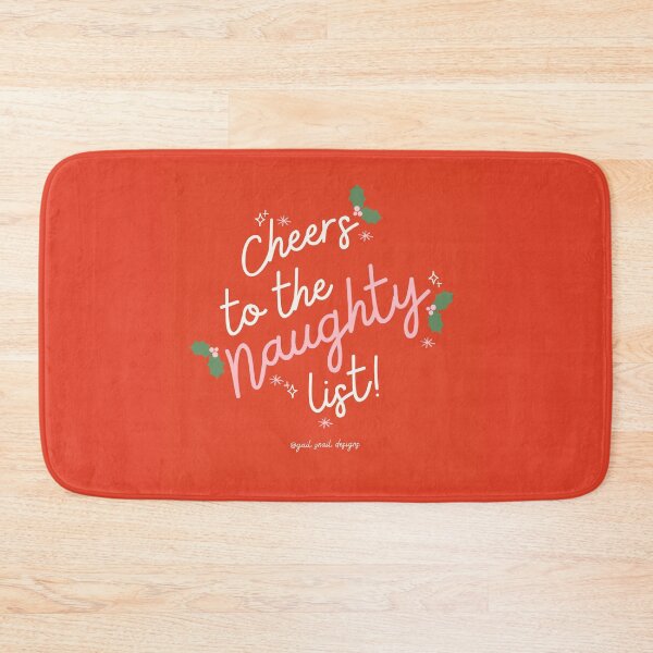 Item preview, Cheers to the naughty list designed and sold by gail-snail.