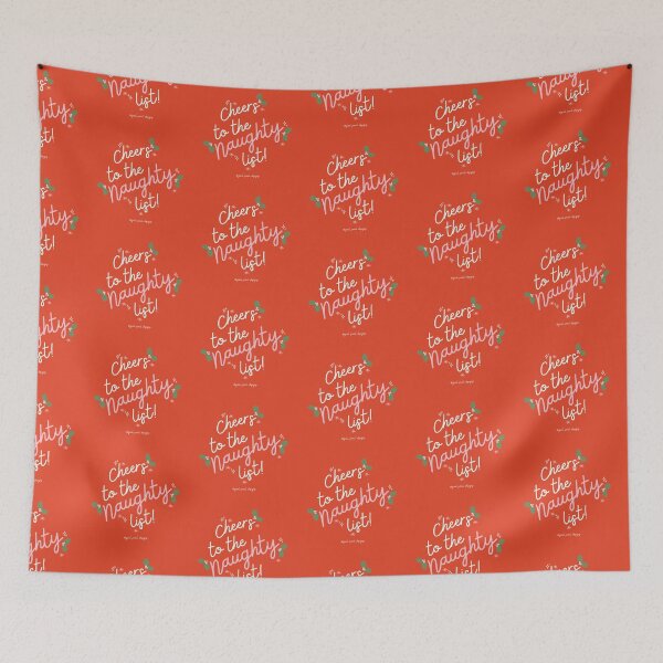 Item preview, Cheers to the naughty list designed and sold by gail-snail.