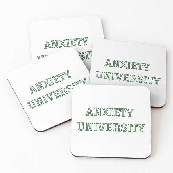 Item preview, ANXIETY UNIVERSITY designed and sold by Pixyland.