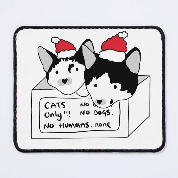 Item preview, Christmas Tuxedo Kitties- A cardboard box for christmas designed and sold by AstraPlaneta.