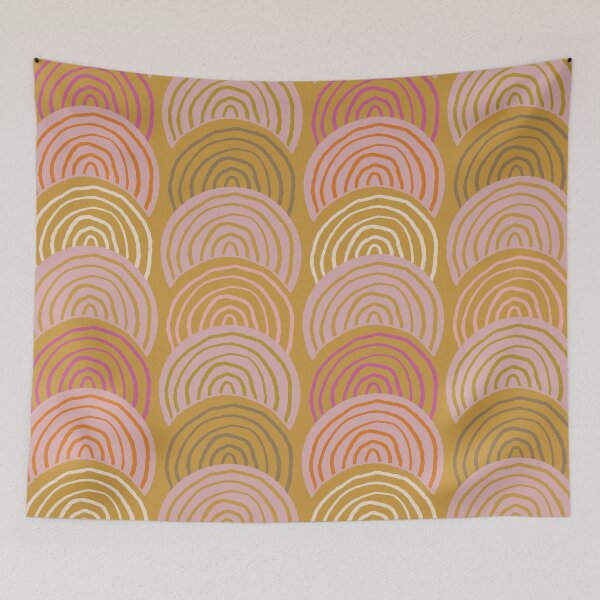 Item preview, Warm lines pattern designed and sold by Miss-Belle.