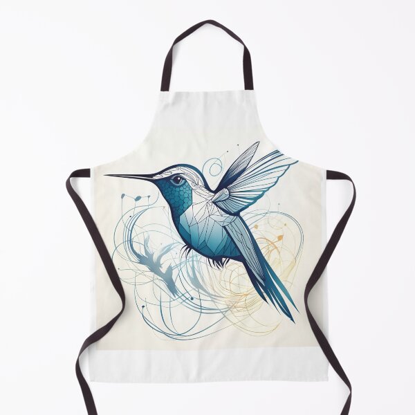 Item preview, drawn hummingbird designed and sold by DreamistStore.
