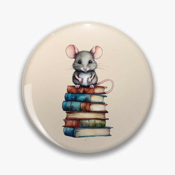 Item preview, bookworm mouse designed and sold by jkrphoto.