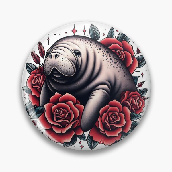 Item preview, Manatee designed and sold by fairycoffins.