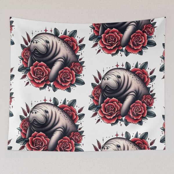 Item preview, Manatee designed and sold by fairycoffins.