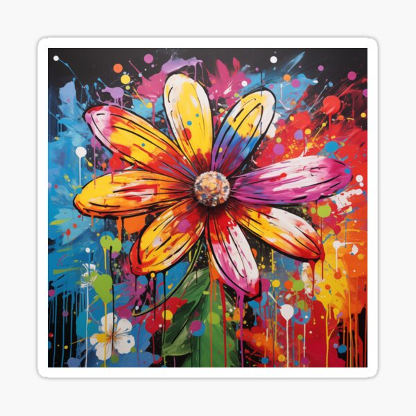 Item preview, Flower Art Painting designed and sold by artlife709.