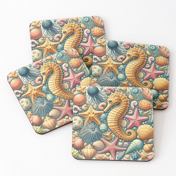Item preview, Sea Treasures Seahorse designed and sold by purplesensation.