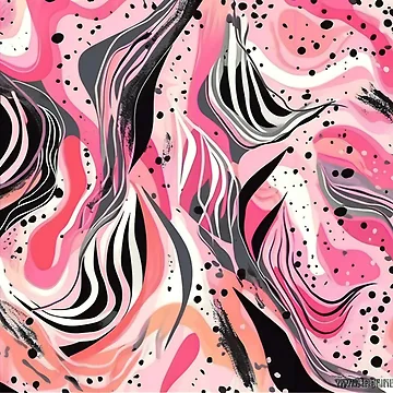 Artwork thumbnail, Pink Exploding by Hashola Designs
