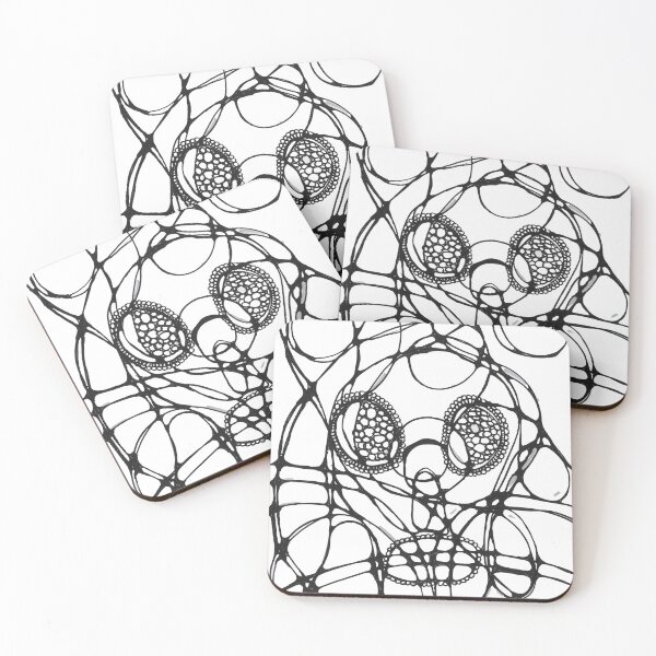 Item preview, Line Art Skull designed and sold by dv825.