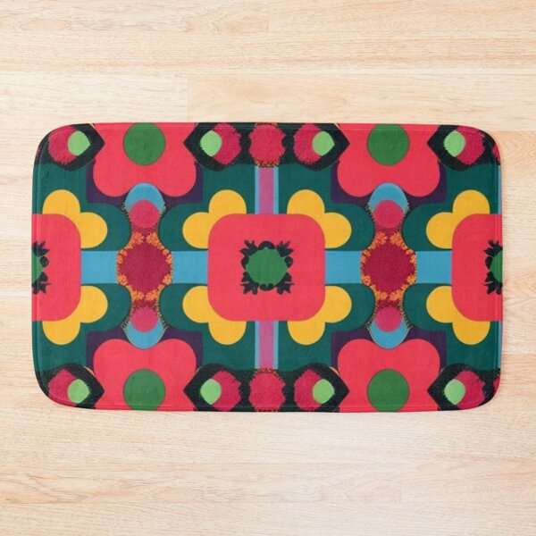 Item preview, Matisse style geometric abstract pattern  designed and sold by Roxburylane.