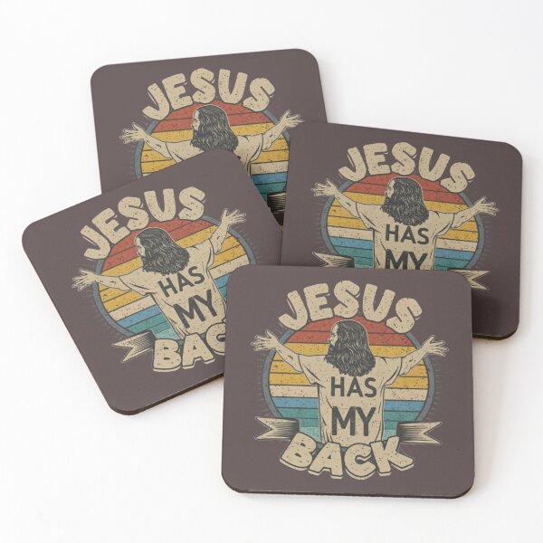 Item preview, Jesus has my back - funny quote designed and sold by Superdealkoeln.