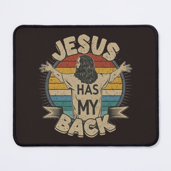 Item preview, Jesus has my back - funny quote designed and sold by Superdealkoeln.
