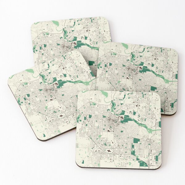 Item preview, Ann Arbor Street Map designed and sold by mapsbymo.