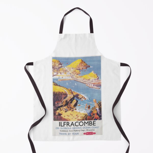 Item preview, Ilfracombe, Devon - Vintage Railway Travel Poster - 1950s designed and sold by BASlade93.