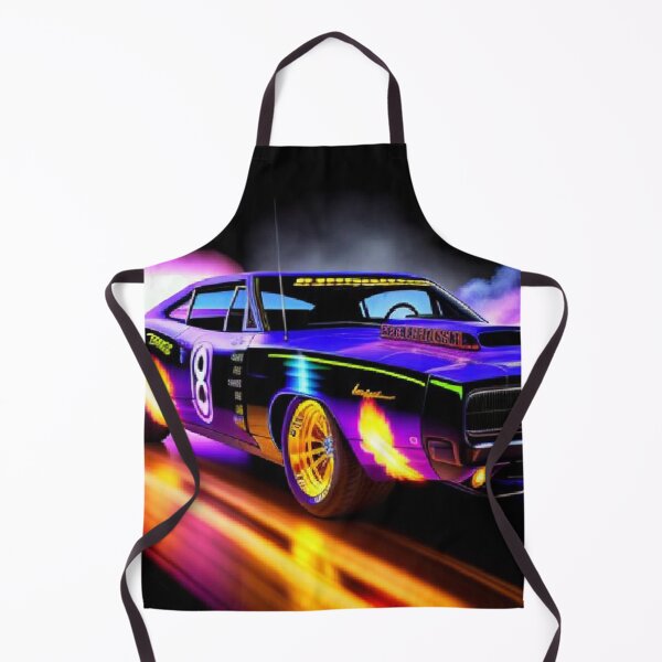 Item preview, Classic Muscle Funny Car Art designed and sold by TheDarkWardrobe.