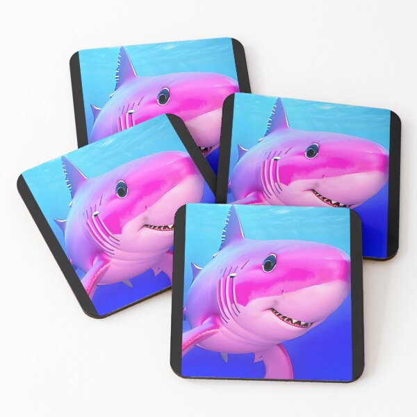 Item preview, Pink Shark designed and sold by ArtByFrancis.