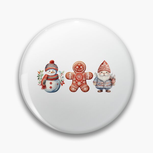 Item preview, Christmas characters holiday design Russian khokhloma Painting style designed and sold by InspireGlow.