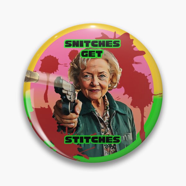 Item preview, Snitches Get Stitches  designed and sold by JakeMauiDesign.