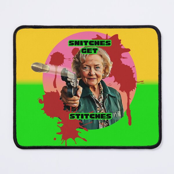 Item preview, Snitches Get Stitches  designed and sold by JakeMauiDesign.