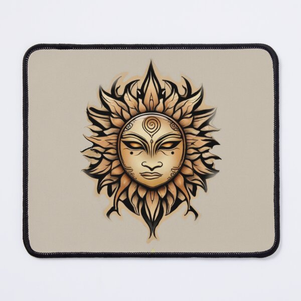 Item preview,  Sand colored tribal sun, Akelarre designed and sold by AkelarreDesigns.