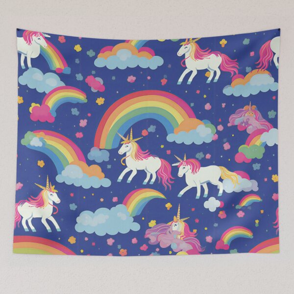 Item preview, Rainbows and Unicorns designed and sold by Hashola Designs.
