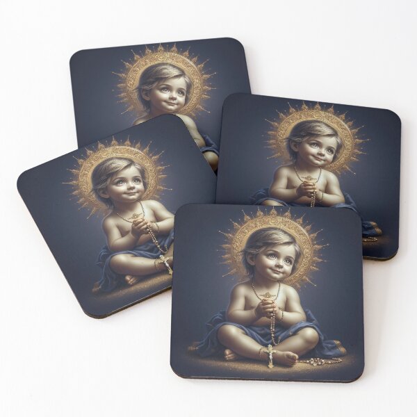 Item preview, Nativity story praying Baby Jesus designed and sold by EbyArts.