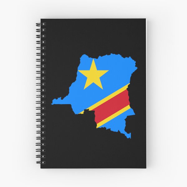 Item preview, Flag map of the Congo designed and sold by feether-store.