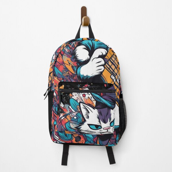 Item preview, cat playing bass guitar designed and sold by Batiz.