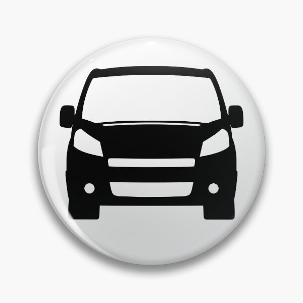 Item preview, Peugeot Expert Citroen Jumpy Citroen Dispatch Fiat Scudo 2006-2012 black silhouette designed and sold by EdimDesign.
