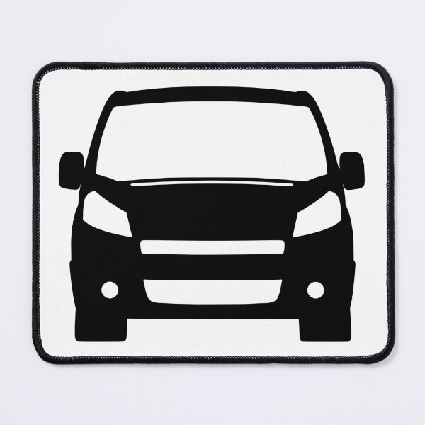Item preview, Peugeot Expert Citroen Jumpy Citroen Dispatch Fiat Scudo 2006-2012 black silhouette designed and sold by EdimDesign.