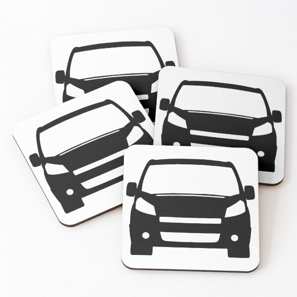 Item preview, Peugeot Expert Citroen Jumpy Citroen Dispatch Fiat Scudo 2006-2012 black silhouette designed and sold by EdimDesign.