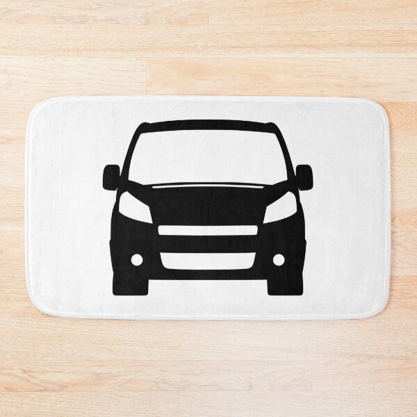 Item preview, Peugeot Expert Citroen Jumpy Citroen Dispatch Fiat Scudo 2006-2012 black silhouette designed and sold by EdimDesign.