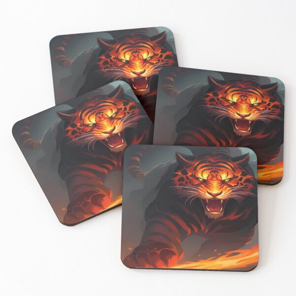 Item preview, Fire Tiger designed and sold by DreamistStore.