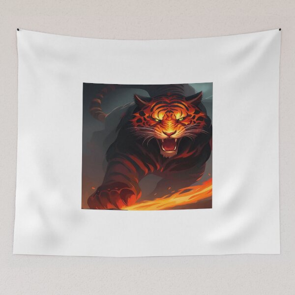 Item preview, Fire Tiger designed and sold by DreamistStore.