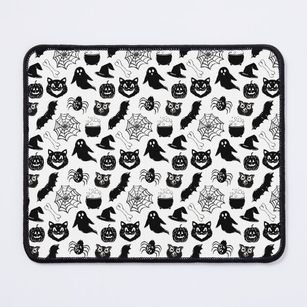Item preview, Spooky Halloween Vintage Halloween Print with Bats, Ghost, Owls, & More designed and sold by theprintwitch.