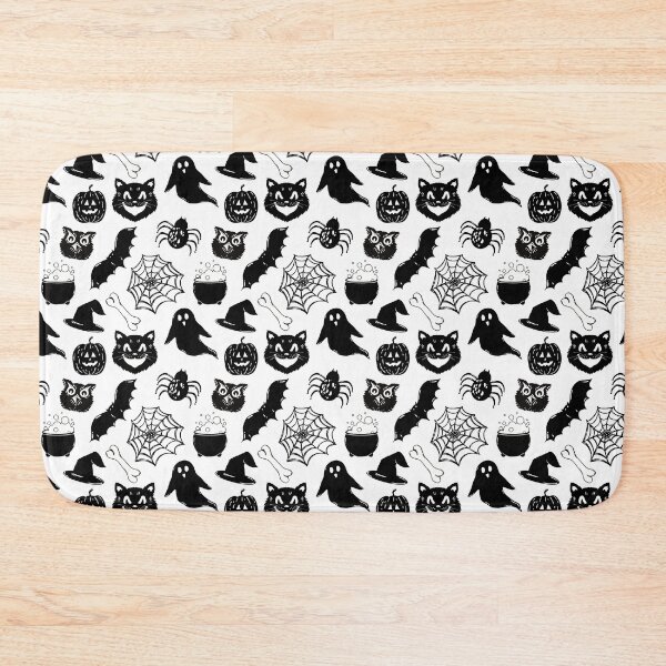 Item preview, Spooky Halloween Vintage Halloween Print with Bats, Ghost, Owls, & More designed and sold by theprintwitch.