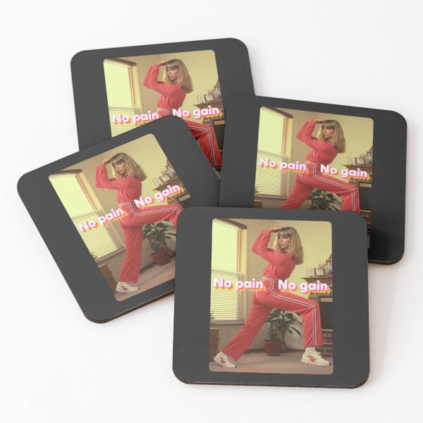 Item preview, 80s Aerobics - No pain No gain designed and sold by peterdesigns.