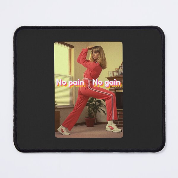 Item preview, 80s Aerobics - No pain No gain designed and sold by peterdesigns.