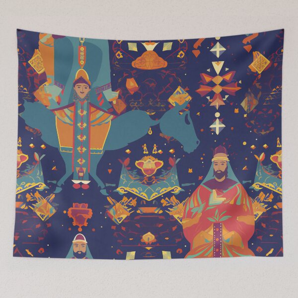 Item preview, Three Kings and the Star designed and sold by Hashola Designs.