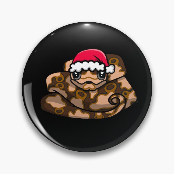 Artikelvorschau, Niedlicher Ballpython mit Weihnachtsmannmütze entworfen und verkauft von eternallygifted.