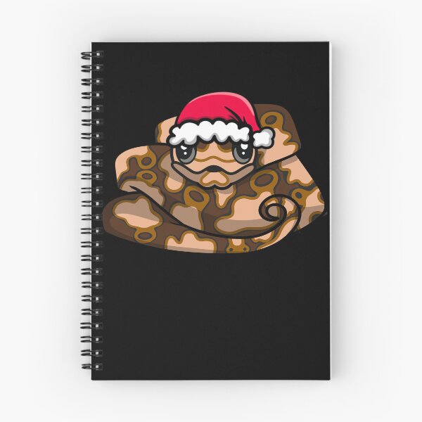 Item preview, Cute Ball Python in Santa Hat designed and sold by eternallygifted.