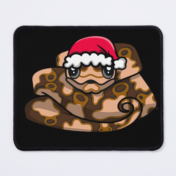 Item preview, Cute Ball Python in Santa Hat designed and sold by eternallygifted.
