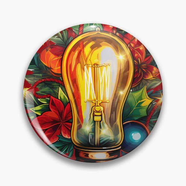 Item preview, Enchanting Christmas Glow Illuminated Light with Holly Surround designed and sold by meganohm.