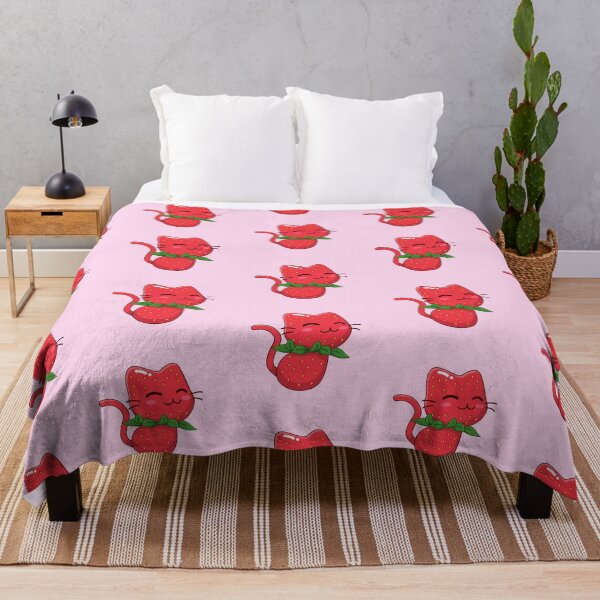 Item preview, Strawberry Kitty designed and sold by AnishaCreations.