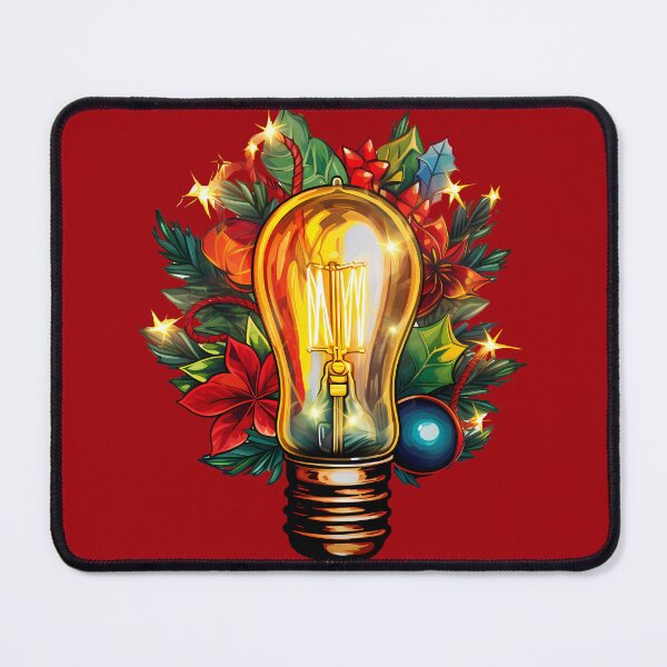 Item preview, Enchanting Christmas Glow Illuminated Light with Holly Surround designed and sold by meganohm.
