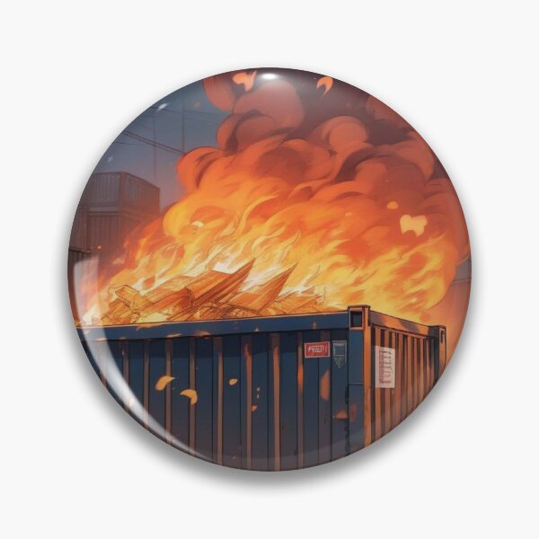 Item preview, Inferno Unleashed: The Dumpster Chaos designed and sold by ccl2023.