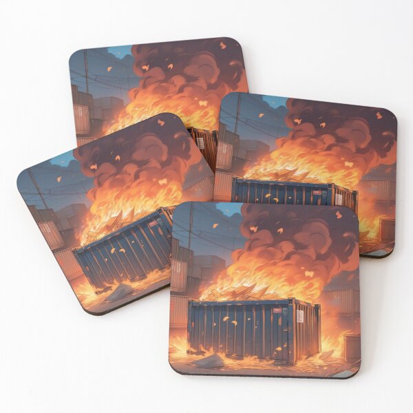 Item preview, Inferno Unleashed: The Dumpster Chaos designed and sold by ccl2023.